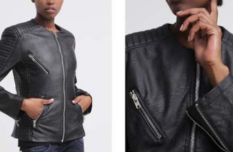 50% Descuento Chaqueta de cuero para mujer 1