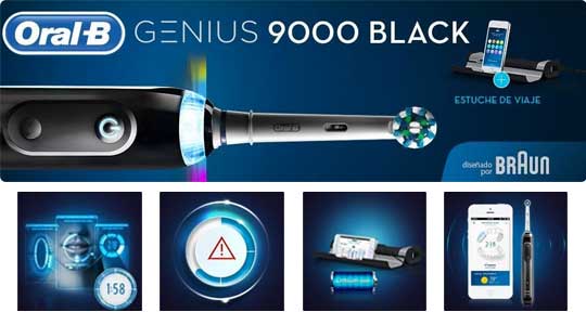 Cepillo electrico Oral-B Genius 9000 con tecnología bluetooth