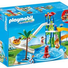 Playmobil – Parque acuático con toboganes (66690)