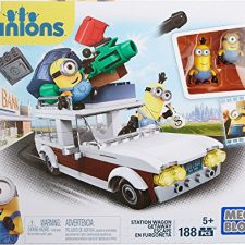 Minions – Juego de construcción, furgoneta, multicolor (Mattel