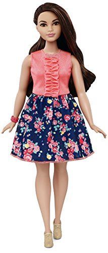 Barbie Fashionistas – Muñeca, primaveral con estilo (Mattel DMF28)