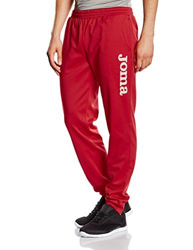Joma Suez - Pantalón unisex, color rojo, talla 3XL