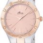 Lotus 0 - Reloj de cuarzo para mujer, con correa de acero inoxidable,