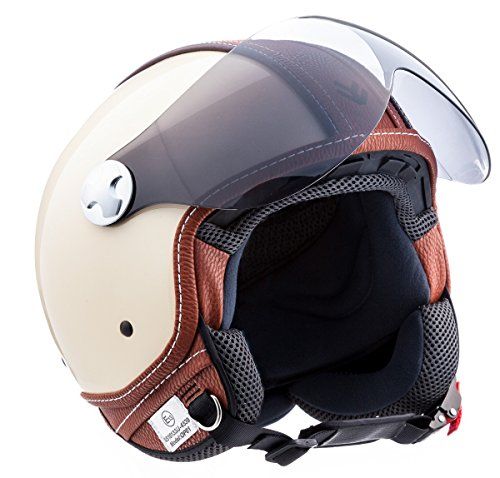 Casco Motocicleta Retro ARMOR Helmets AV-84