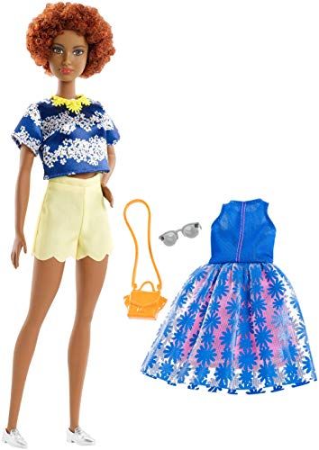 Barbie - Fashionista, muñeca estilo afroamericana (Mattel FJF6)