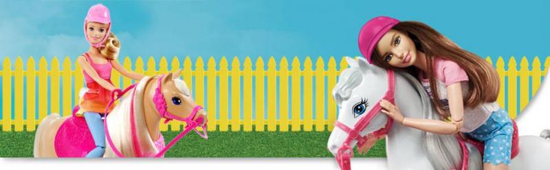Barbie – Muñeca fashion y su caballo bailarín (Mattel DMC30)