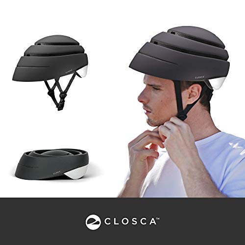 Closca Casco Helmet Loop/Casco de Bicicleta y/o Patinete Plegable, Adulto Unisex