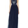 Frock and Frill Belva Embellished Top Maxi Dress Vestido de Fiesta para Mujer