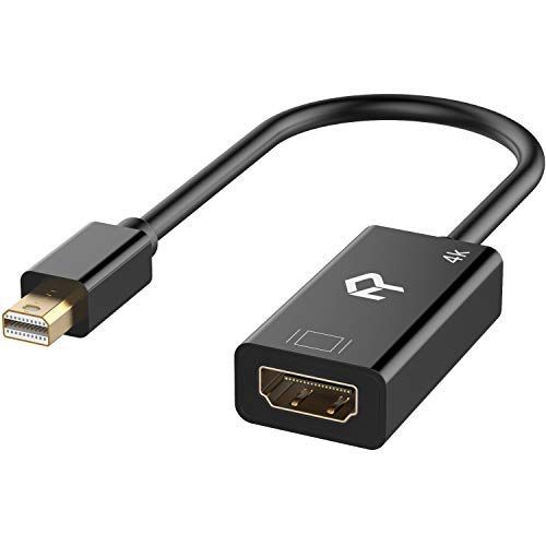 Rankie Mini DisplayPort a HDMI, Chapado en Oro Mini DP (Thunderbolt Puerto Compatible) a HDMI Male
