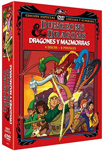 Dragones y Mazmorras 4 DVD Digipack Edición Limitada y Numerada + 8 Postales 1983 Dungeons &