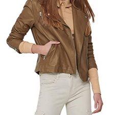 Chaqueta para Mujer Only Faux Leather Biker Otw Noos