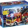 Playmobil Bomberos - Camión con luces y sonido