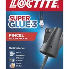 Loctite Super Glue-3 Pincel, pegamento transparente con pincel aplicador, adhesivo universal