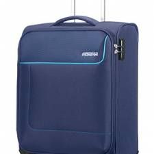 American Tourister- Funshine spinner 4 ruedas 55/20 equipaje de mano, azul (orion blue), S (55cm-36L)