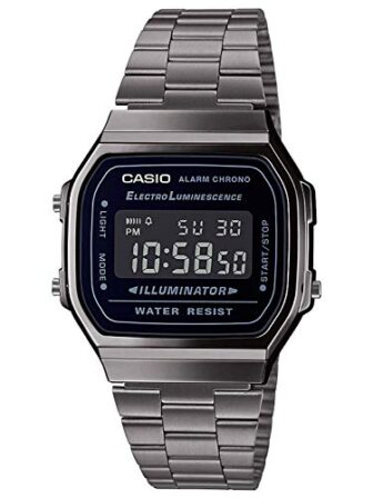 Casio Reloj Digital para Hombre de Cuarzo japonés con Correa en Acero...