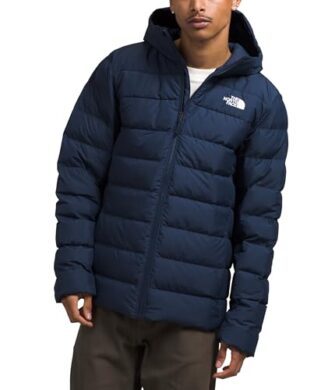 THE NORTH FACE Chaqueta de plumas para hombre, Aconcagua 3, azul marino...