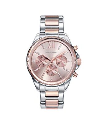 Viceroy 40930-73 - Reloj Cuarzo para Mujer, Correa de acero inoxidable, color...