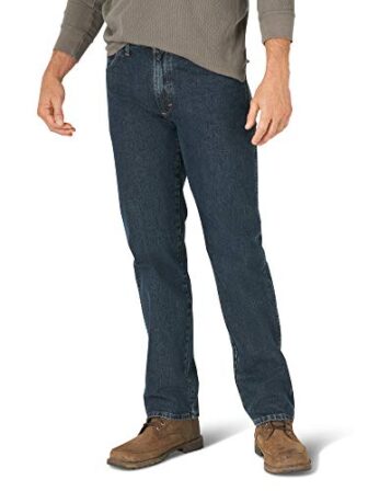 Wrangler Authentics Mens Big & Tall Classic Regular-Fit Jean Jeans, Tempesta, 42W...