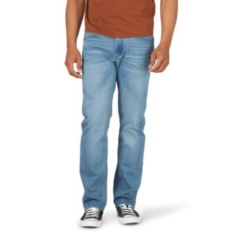 Wrangler Authentics Vaqueros de Pierna Recta Jeans, Beckett, 36W x 32L para...