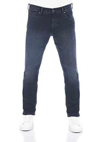 Wrangler Pantalones Vaqueros de Corte Regular Greensboro para Hombre, Pantalones Vaqueros elásticos,...